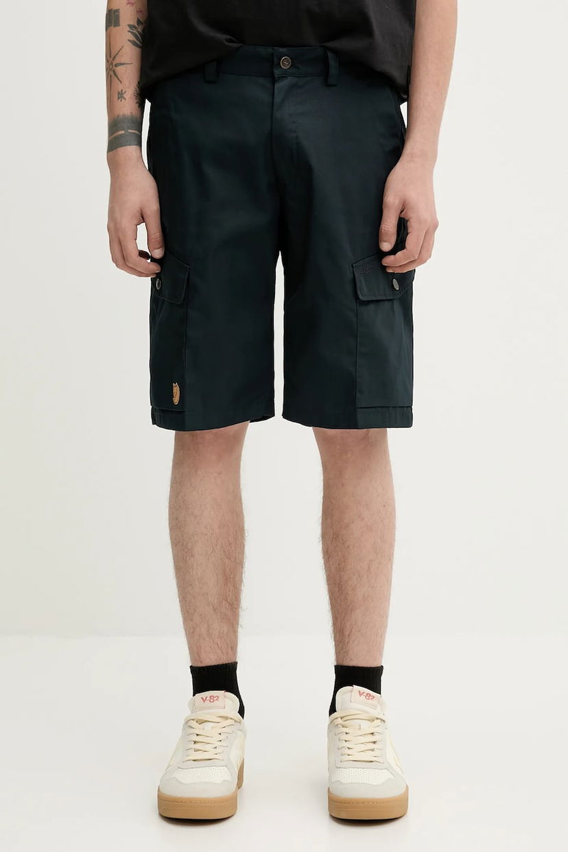 Šortky FJÄLLRÄVEN Fjallraven Ruaha Cargo Shorts Navy | F81188