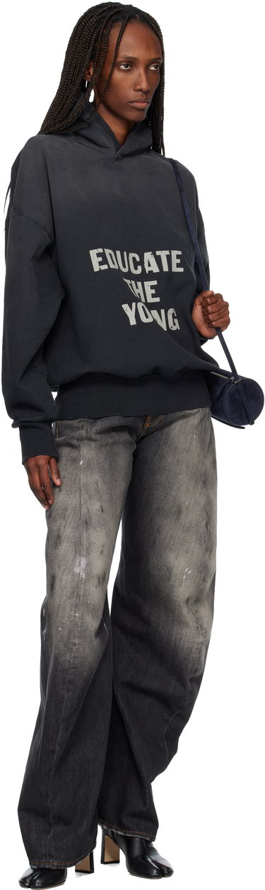 Mikina Fear of God Educate Distressed Pullover Hoodie Šedá | FG25FW12-12110BHFUS, 3