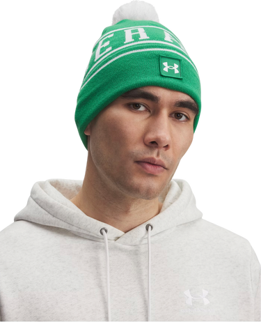 Kulicha Under Armour Halftime Pom Beanie Zelené | 1386634-305, 2