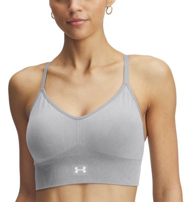 Podprsenka Under Armour Under Armour Vanish Seamless Washed Low Sports Bra Šedá | 1388111-001, 0
