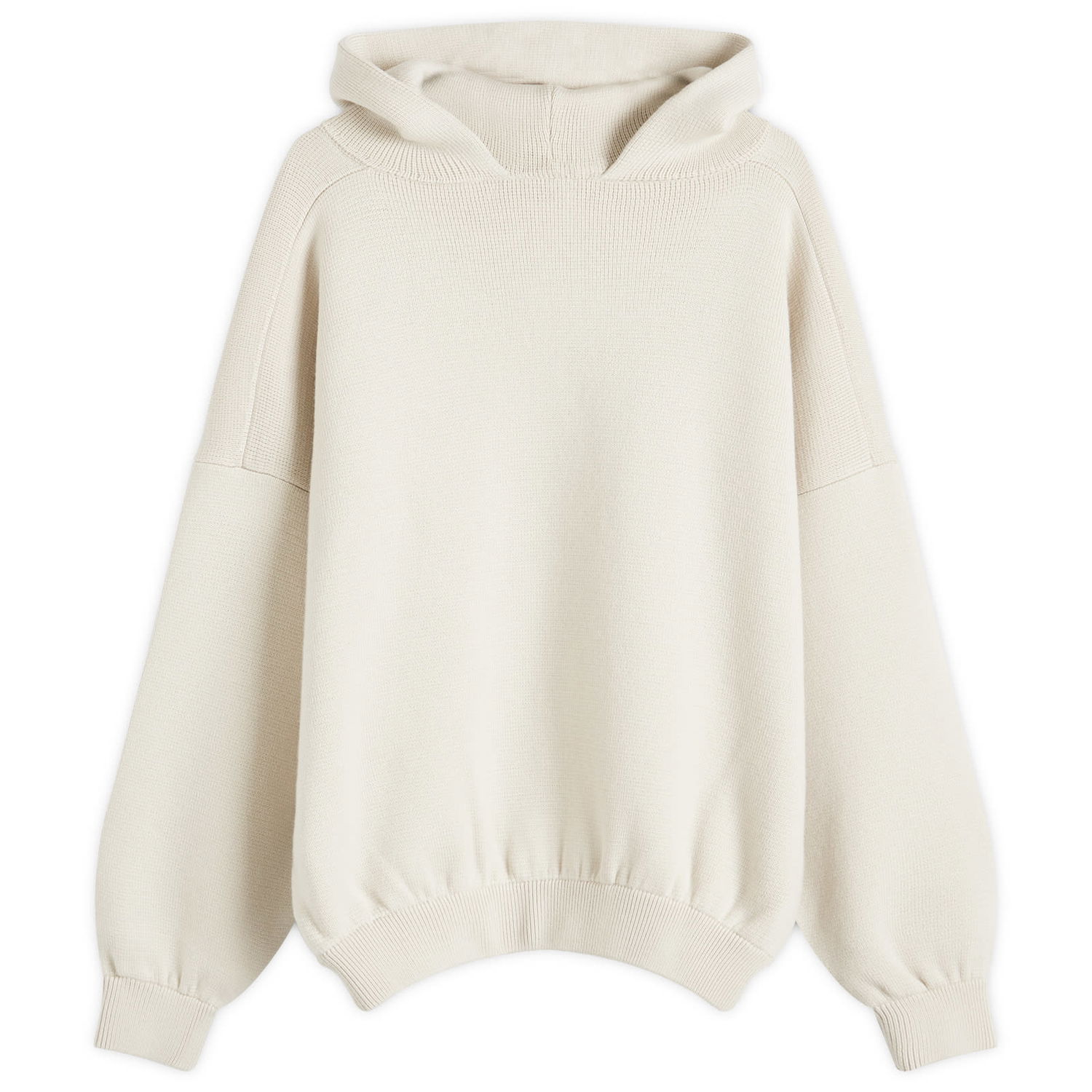 Mikina Fear of God Knitted Hoodie Biela | FG24FW20-7121MER-740, 0