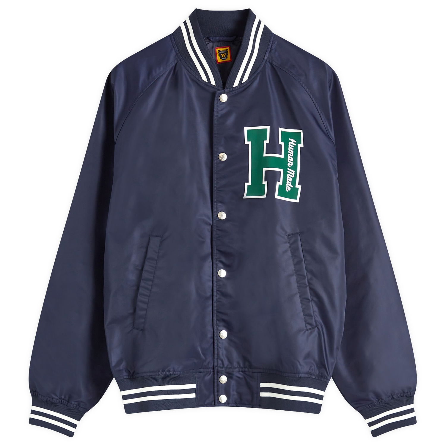 Bomber bunda Human Made Stadium Jacket Modrá | HM28JK008-NY, 0
