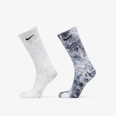 Ponožky Nike Everyday Plus Cushioned Tie-Dye Crew Socks Šedá | DM3407-910, 0