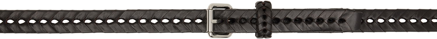 Opasok LEMAIRE Lemaire Braided Belt Čierna | AC1210 LL0055, 0