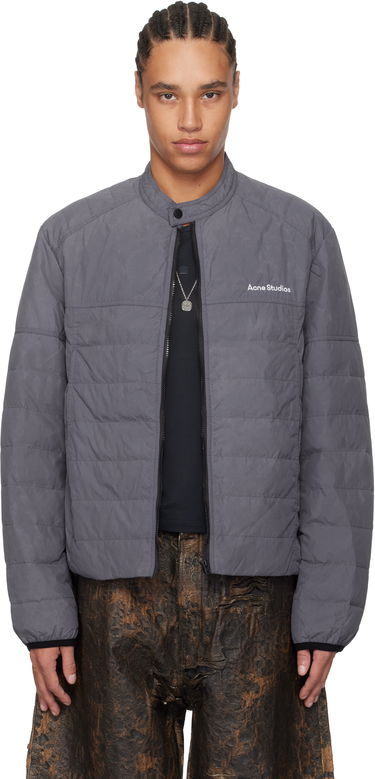Prešívaná bunda Acne Studios Acne Studios Down Puffer Jacket Šedá | B90812-, 0