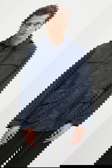 Vetrovka Barbour Modified Durham Showerproof Transitional Oversize Jacket Navy | MSP0133, 0