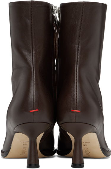 Oblečenie Aeyde Aeyde Dorothy Ankle Boots Hnedá | A11-AB-IRNR65ST99-FW24-953-007, 1