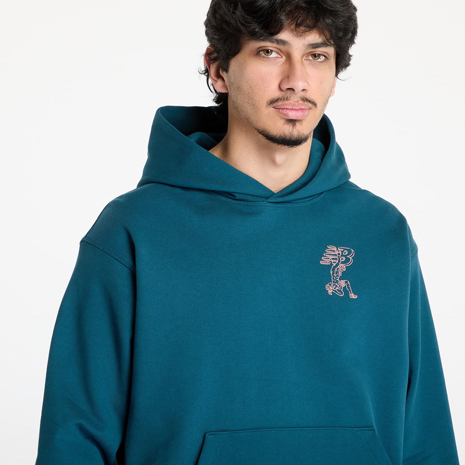 Mikina New Balance Hoodie Athletics Higher Learning Zelené | NBMT51979DOE, 1