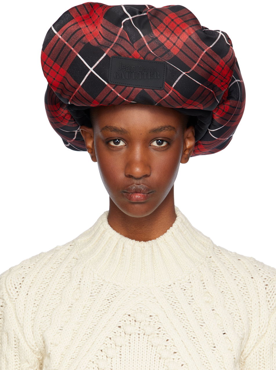 Baretka Jean Paul Gaultier Gaultier Tartan Print Aviator Hat Rôznofarebný | 24/31-U-CC032P-C552-300001, 0