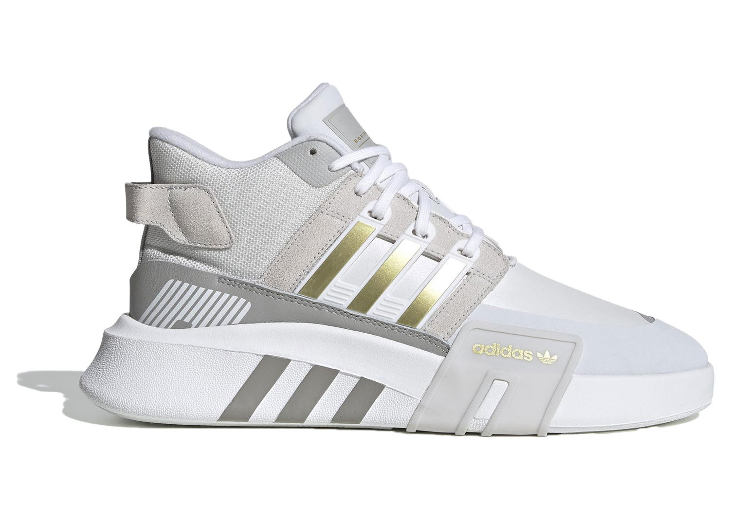 Tenisky a topánky adidas Originals EQT Bask ADV V2 Gold Metallic Biela | FW4254, 0
