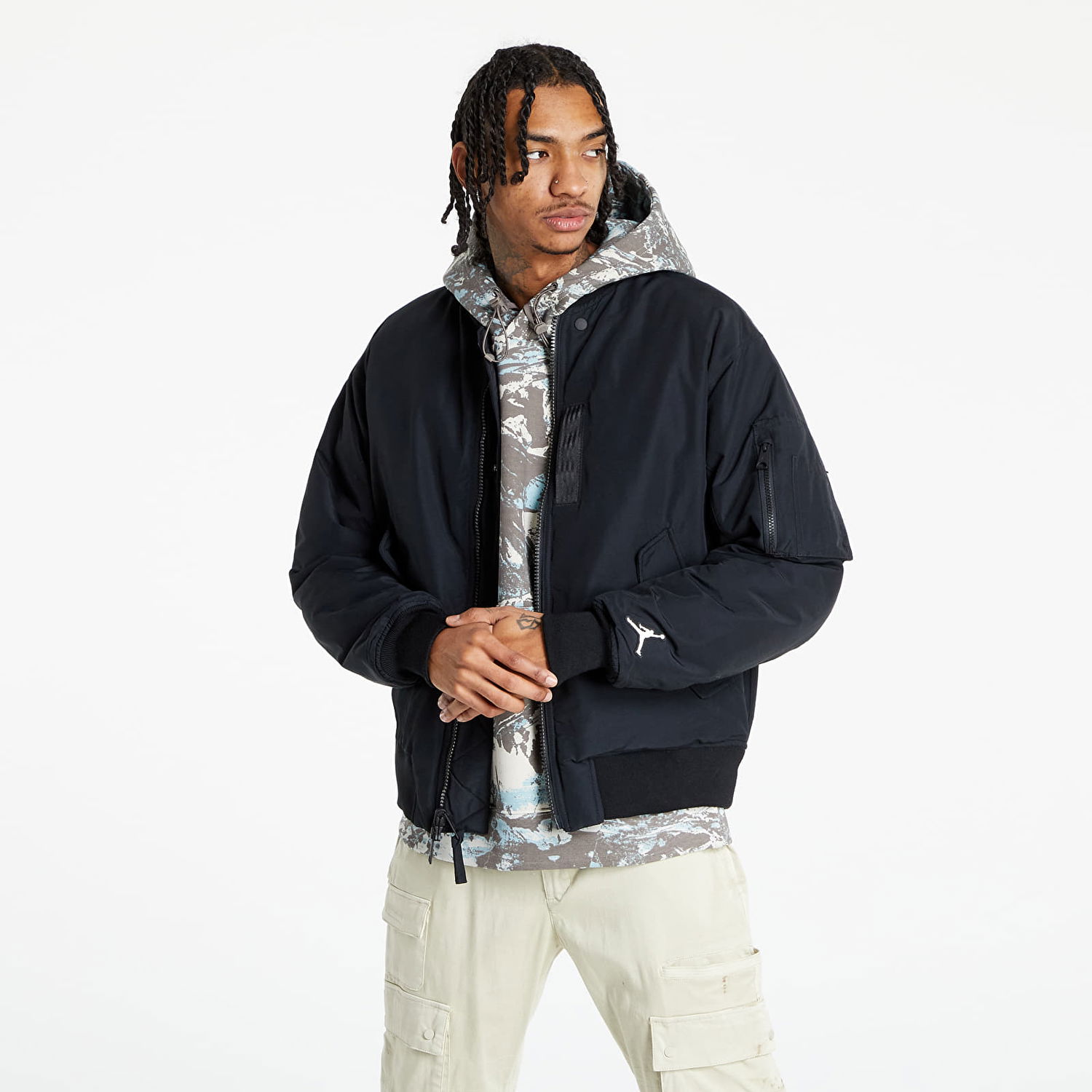 Bomber bunda Jordan MA-1 Jacket Čierna | DA9796-010, 0