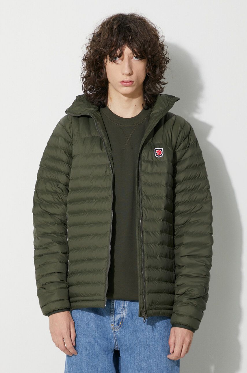 Prešívaná bunda FJÄLLRÄVEN Expedition Lätt Down Jacket Zelené | F86119.662, 0