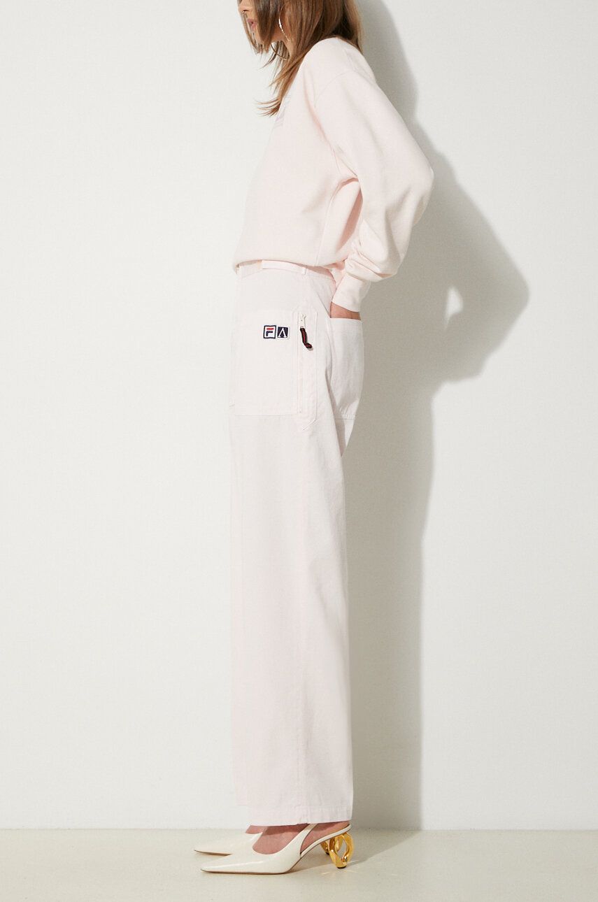 Cargo nohavice FILA Fila x Aries High Waist Pant Ružová | 42PS24PA010122690227, 0