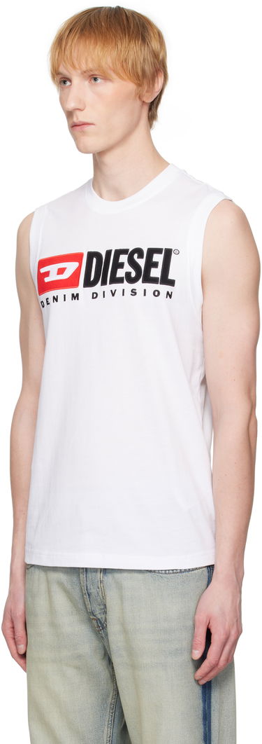 Tielko Diesel T-Isco-Div Tank Top Biela | A105080GRAI100, 3