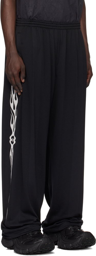 Tepláky Balenciaga Balenciaga Baggy Mesh Track Pants Čierna | 794852TQV381000, 1
