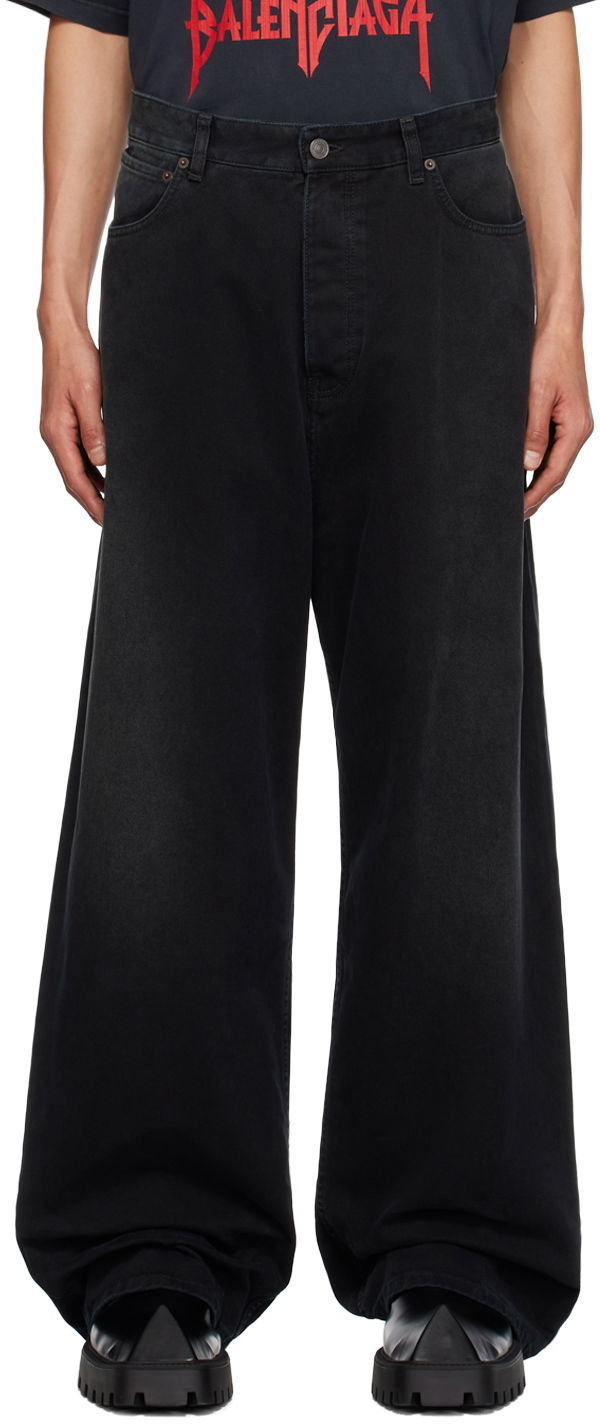 Džínsy Balenciaga jeans Čierna | 745213-TNW11-1672, 0
