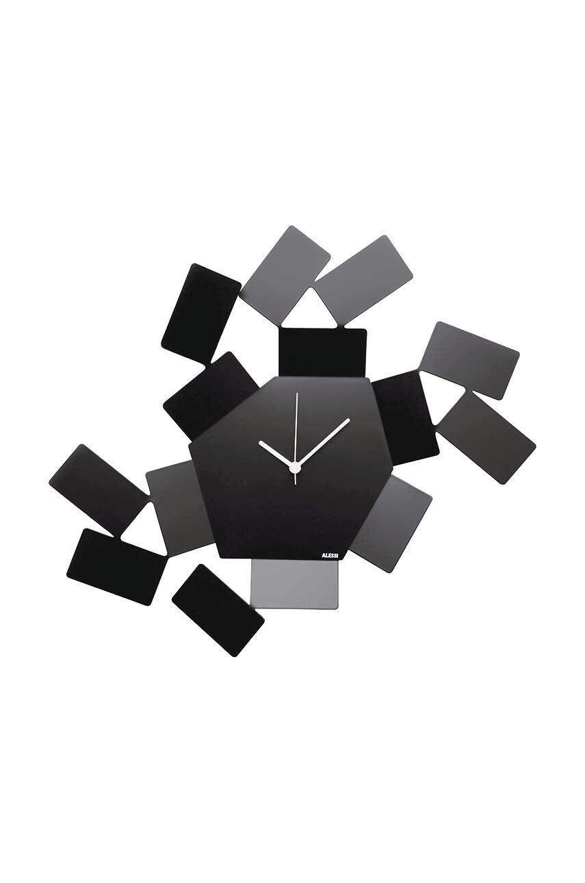 Home decor Alessi La Stanza dello Scirocco Wall Clock Čierna | MT19.B, 0