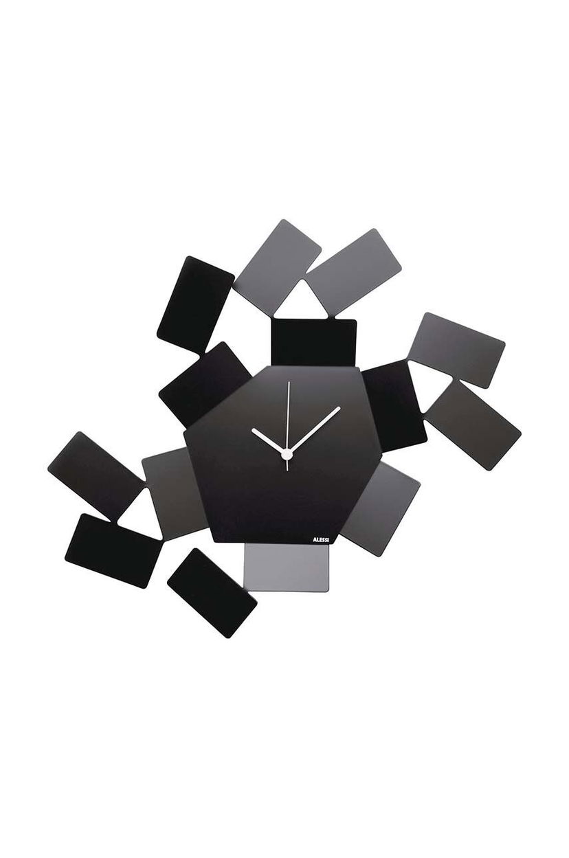 Home decor Alessi La Stanza dello Scirocco Wall Clock Čierna | MT19.B