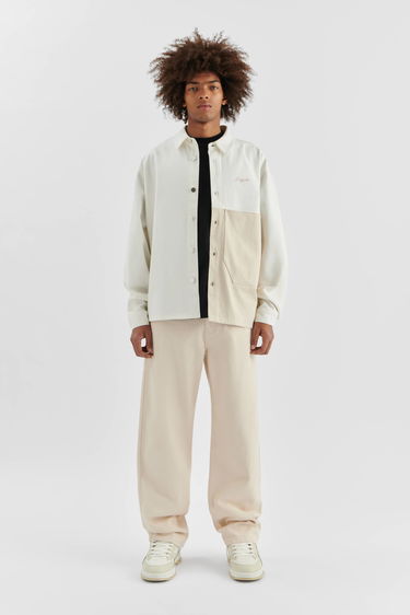 Košeľa AXEL ARIGATO Block Shirt Béžová | A2159001, 4