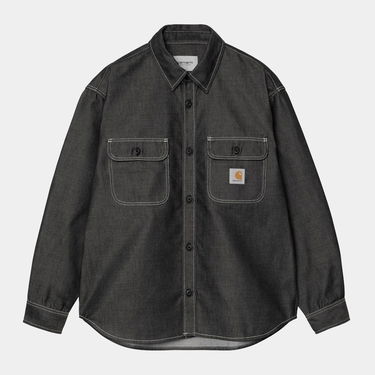 Košeľa Carhartt WIP Tigan Shirt Jac rigid Čierna | I036263_9, 0