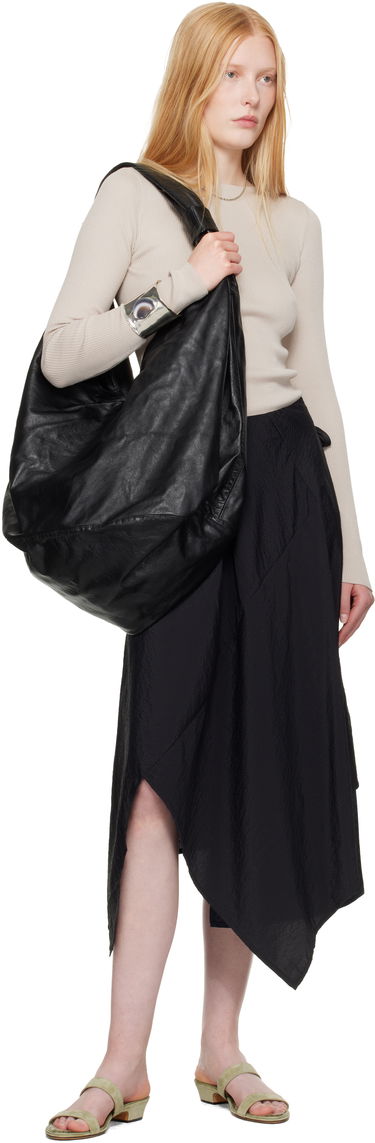 Kabelka OUR LEGACY Emporio Armani Leather Goccia Bag Čierna | WS2258GM, 3