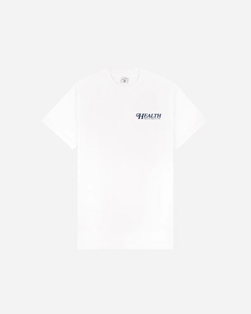 Tričko Sporty & Rich 70S Health T Shirt Biela | TS833WH, 0