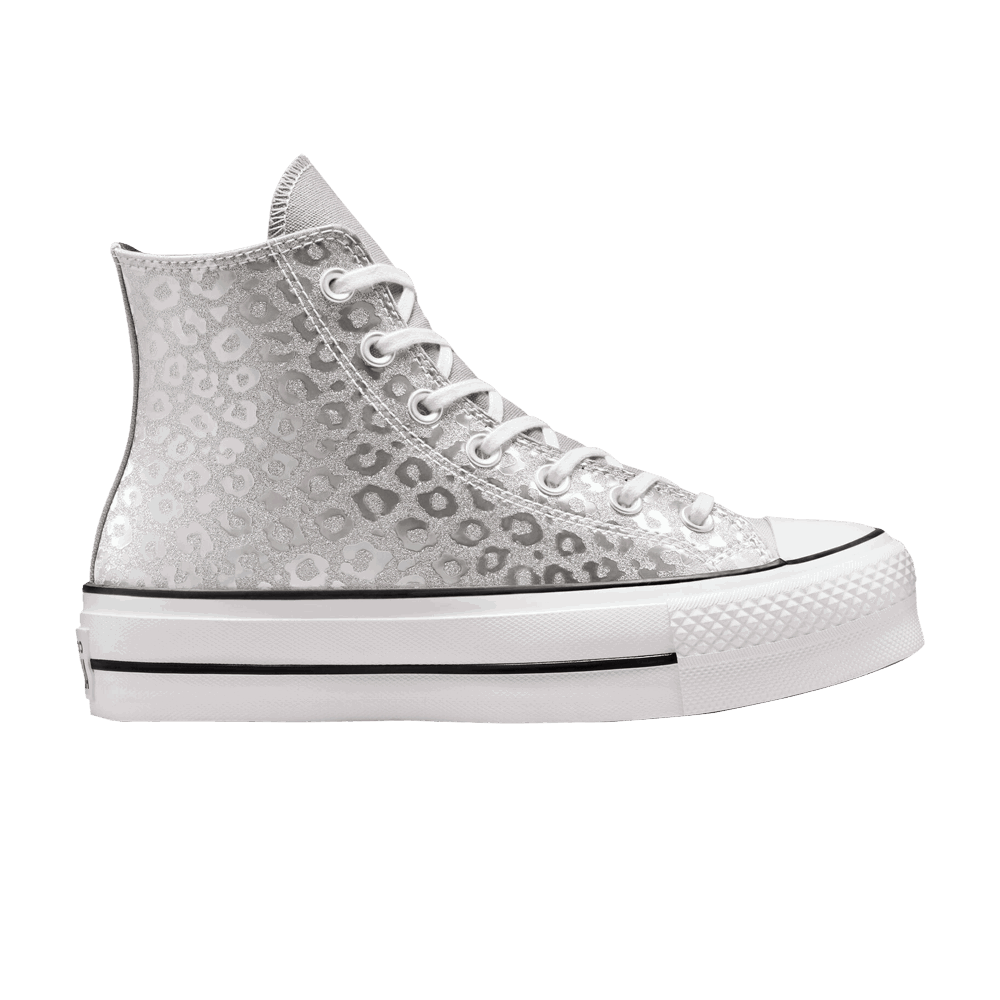 Tenisky a topánky Converse Chuck Taylor All Star Platform High "Glitter Leopard Spots" W Metalická | 572043C, 0