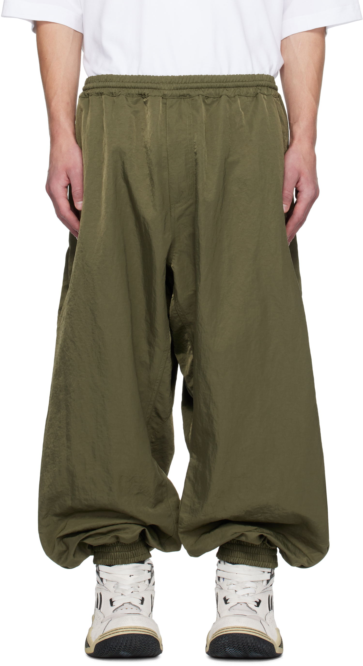 Cargo nohavice HED MAYNER Taffeta Track Pants Zelené | RMCJ00AC99FAB0025600, 0
