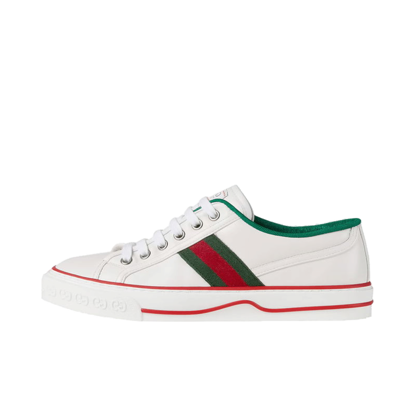 Tenisky a topánky Gucci Tennis 1977 White Green Red (Women's) Biela | 645979 17L10 9060