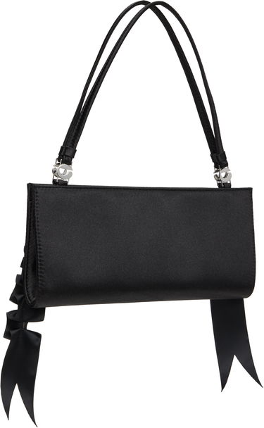 Kabelka Coperni Coperni Pleated Ribbon Satin Pochette Bag Čierna | COPBA99PRF2041, 2