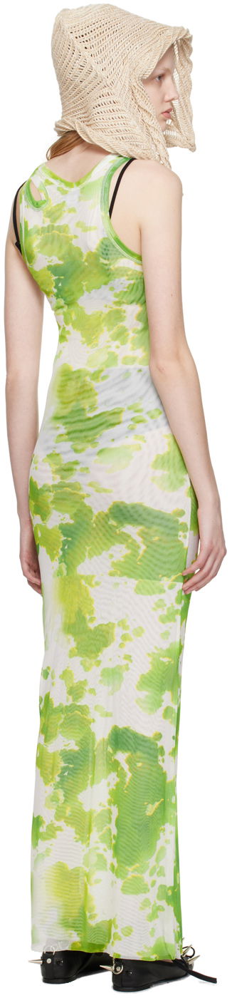 Šaty Ottolinger Ottolinger Exclusive Tie-Dye Maxi Dress Zelené | 100717, 2