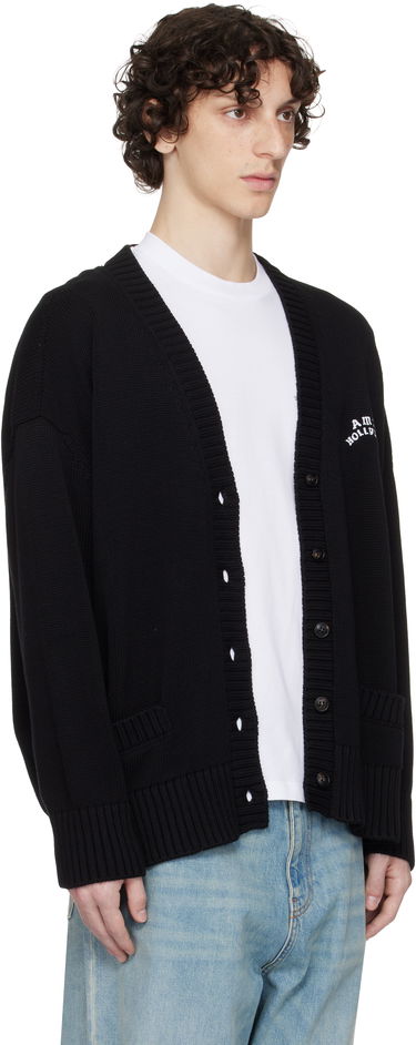Sveter AMIRI AMIRI Hollywood Cardigan Čierna | AWKNCD1027, 1