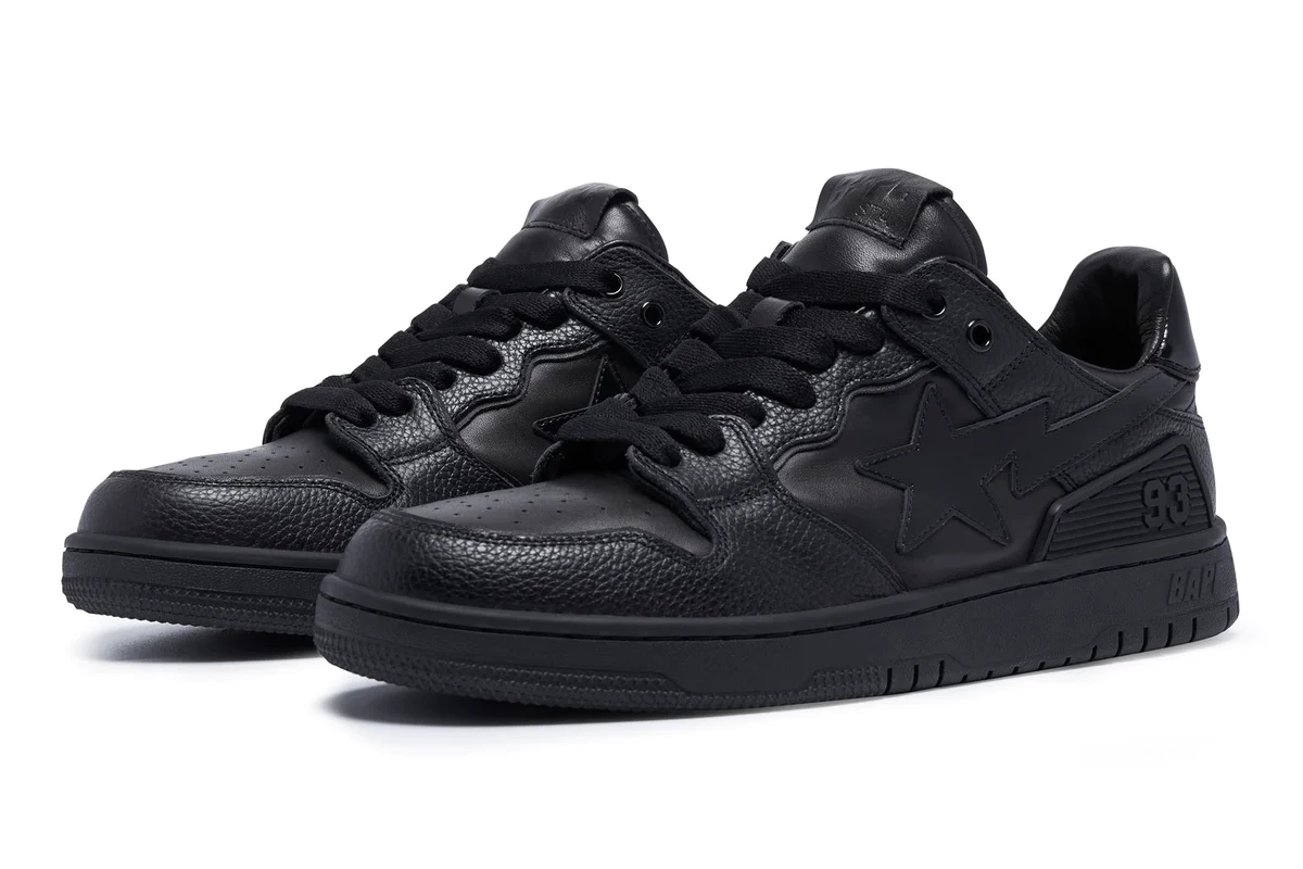 Tenisky a topánky BAPE Sk8 Sta #3 M1 "Black" Čierna | 0ZXSHWX91010J, 1