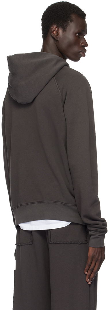 Mikina LES TIEN Les Tien Classic Raglan Hoodie Šedá | CF-1098, 2