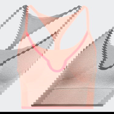 Podprsenka adidas Performance by Stella McCartney Support Ružová | HS5784, 4
