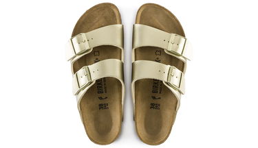 Tenisky a topánky Birkenstock Arizona Birko-Flor Gold Regular Fit Metalická | 1016110, 3