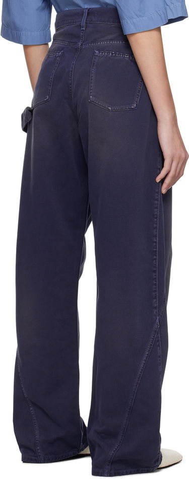 Nohavice JW Anderson JW Anderson Twisted Workwear Jeans Modrá | DT0115-PG1522, 2