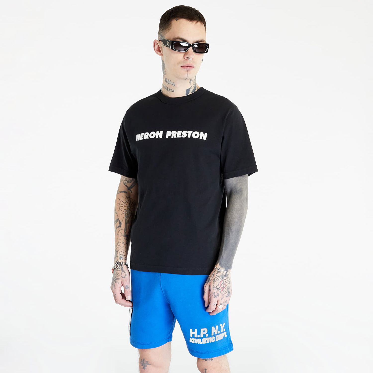 Tričko HERON PRESTON This Is Not Short Sleeve Tee Čierna | HMAA032S23JER0091001, 1