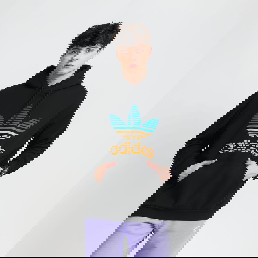 Mikina adidas Originals Trefoil Ombre Hoodie Čierna | GP0158, 0