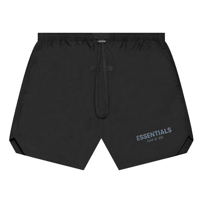 Šortky Fear of God Essentials Volley Shorts Čierna | FOG-SS21-631