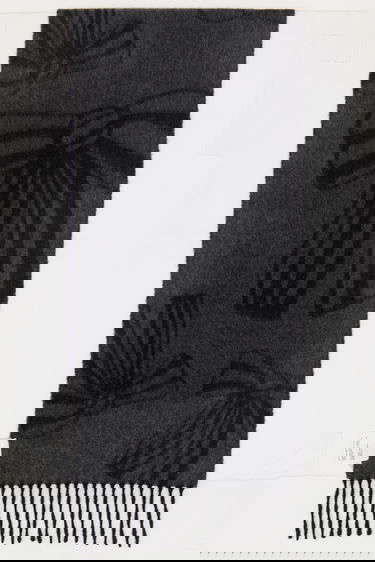 Šál Acne Studios Acne Studios Cashmere Jacquard Scarf Ružová | CA0366-, 4