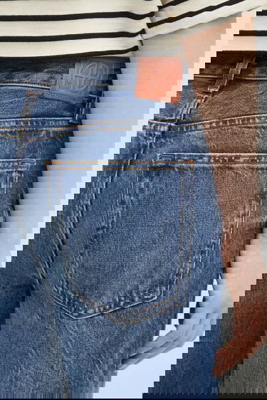 Džínsy Anine Bing Anine Bing Gavin High-Waist Jeans Modrá | A.06.11188, 3