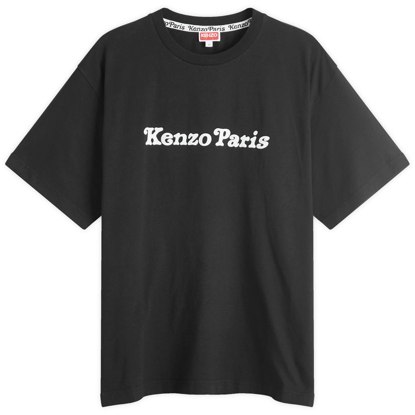 Tričko KENZO Verdy Collection Oversized Black T-Shirt, Size Large Čierna | FF58TS4814SG-99J