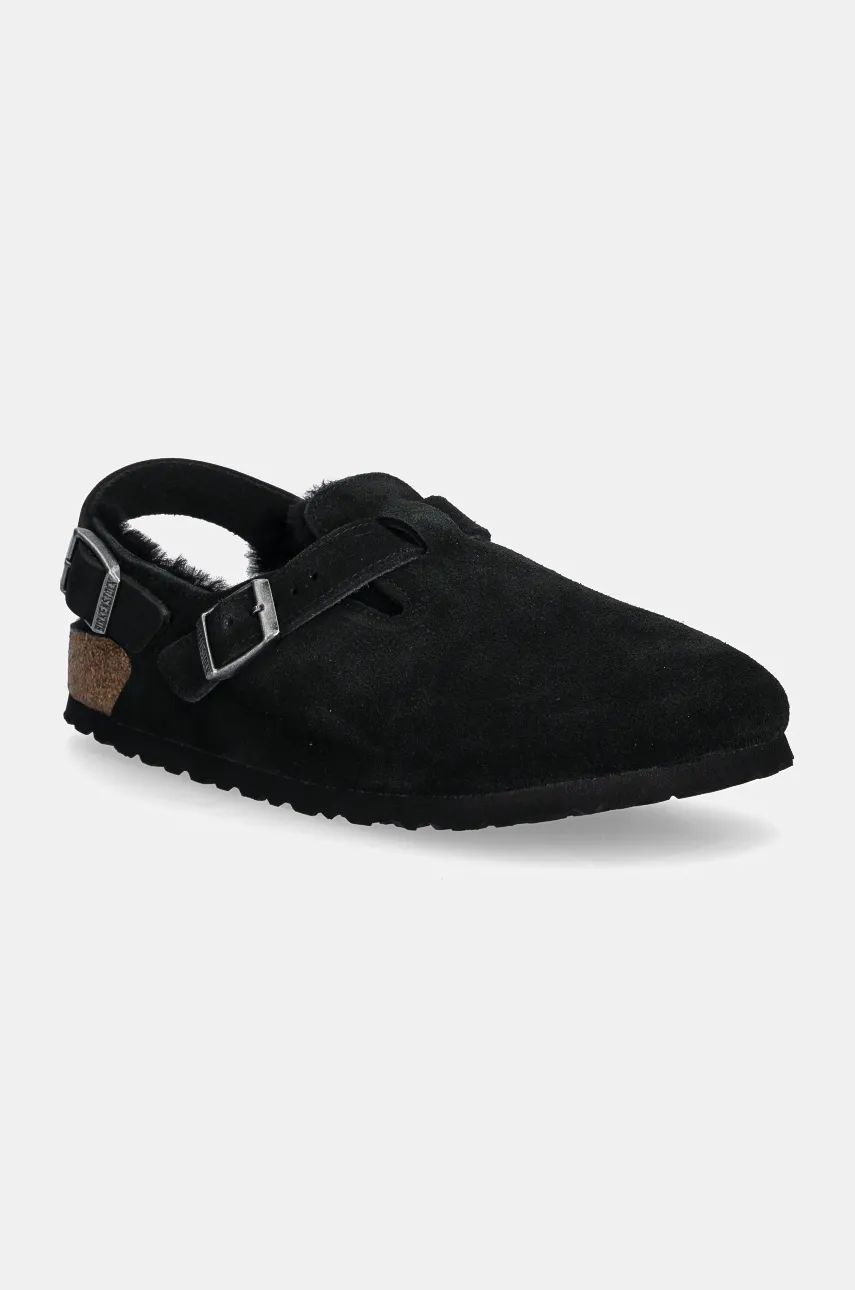 Tenisky a topánky Birkenstock Tokio Suede Slippers Čierna | 1028328, 0