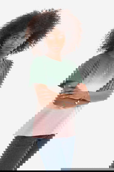 Tričko A.P.C. Multicolor Morgane Zelené | COFAY-F26160, 4