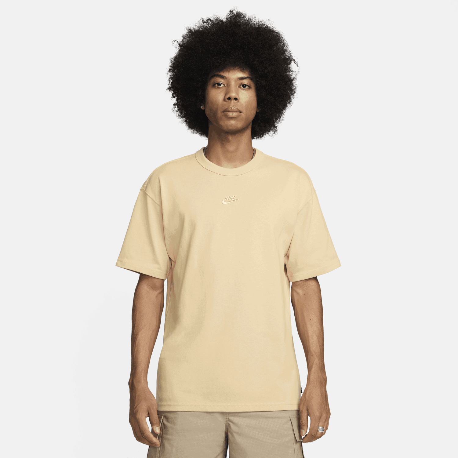 Tričko Nike Sportswear Premium Essentials Béžová | DO7392-252, 0