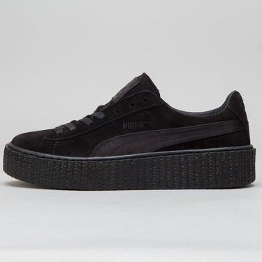 Tenisky a topánky Puma Suede Creepers Satin Rihanna black - black Čierna | 362268 01, 1