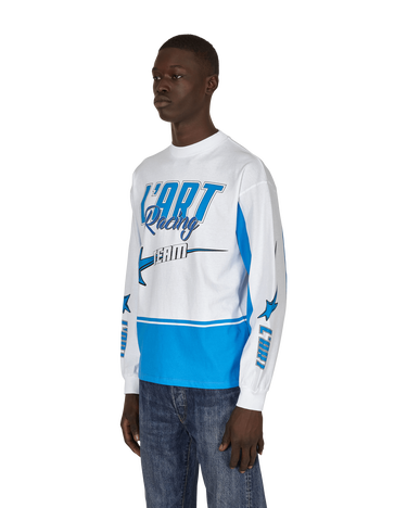 Tričko L'Art De L'Automobile Karacing Team Longsleeve T-Shirt Modrá | KARSUPRA 001, 2
