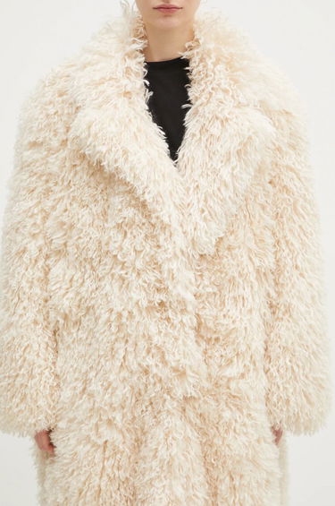 Kabáty Fiorucci Women's Long Faux Fur Coat Biela | U01FMOCO243FF02WH02, 3