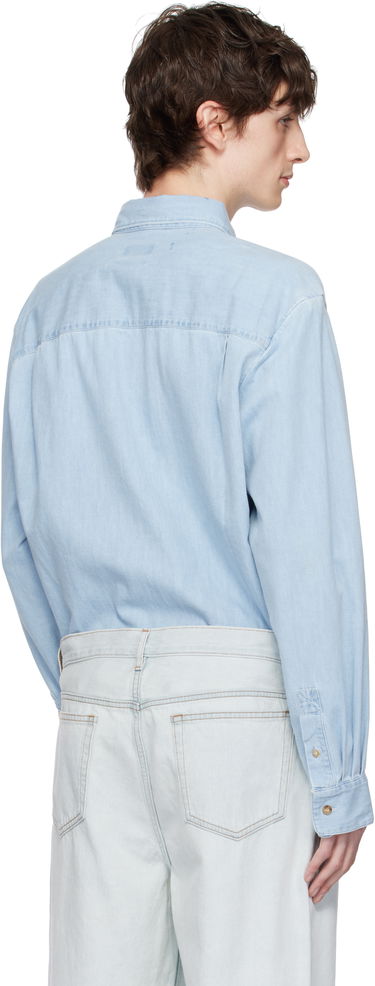 Košeľa A.P.C. A.P.C. Mathias Denim Shirt Modrá | COGXX-H12586, 2